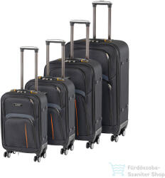 Leziter TraveLux Light XI gurulós bőrönd szett fekete LTRLBS-XI-BL (LTRLBS-XI-BL)