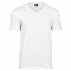 Tee Jays Tricou Sof Tee cu mânecă scurtă și decolteu în V - Albă | L (TJ8006-1000183366)