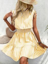 Shein CC15109 Shein Ruha Mini Fodros Csíkos (16) L