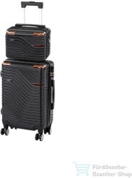 Leziter TraveLux Urban III gurulós bőrönd szett fekete LTRUBS-III-BL (LTRUBS-III-BL)