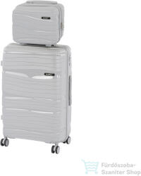 Leziter TraveLux Voyager IV gurulós bőrönd szett szürke LTRVBS-IV-GR (LTRVBS-IV-GR)