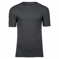 Tee Jays Tricou bărbătesc Interlock cu mânecă scurtă - Gri închis | L (TJ520-1000181235)