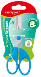 Keyroad Olló balkezes 13 cm tompa fejű 1 db/bliszter Keyroad Left-handed vegyes színek (KR972392) - eztkapdki