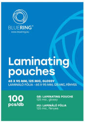 Bluering Lamináló fólia 65x95mm, 125 micron 100 db/doboz, Bluering® - eztkapdki