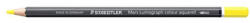STAEDTLER Akvarell színes ceruza, hatszögletű, STAEDTLER "Mars® Lumograph® 104", sárga (TS1041) - fapadospatron