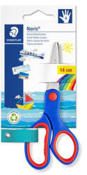 STAEDTLER Olló, iskolai, 14 cm, STAEDTLER "Noris 965", kék (TS96514NBK) - fapadospatron