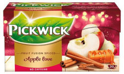 Pickwick Gyümölcstea, 20x1, 75 g, PICKWICK "Fruit Fusion", Apple Love (KHK1132)
