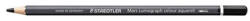 STAEDTLER Akvarell színes ceruza, hatszögletű, STAEDTLER "Mars® Lumograph® 104", fekete (TS1049) - fapadospatron