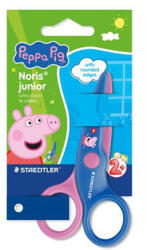 STAEDTLER Olló, óvodai, 10 cm, STAEDTLER "Noris® Junior 965", Peppa malac (TS96540BKL1) - fapadospatron