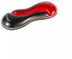Kensington Csuklótámasz egérhez/trackball-hoz, géltöltésű, KENSINGTON "Slim DuoGel", fekete-piros 1 db (BME62440)