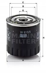 Mann-Filter Olajos Szűrő Espace, Laguna, Safrane 2.2TD