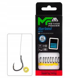 Mikado Előkötött horgok Mikado MF14 gumival, 8-as horog, 0.23mm/10cm zsinór 8 db/csomag (HMFB14G-08)