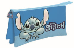 Manenty Disney Lilo és Stitch, A csillagkutya Smile 3 rekeszes tolltartó 22 cm (MSL702683)
