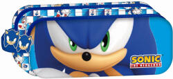 Manenty Sonic, a sündisznó Modern 2 rekeszes tolltartó 23 cm (MSL164550)