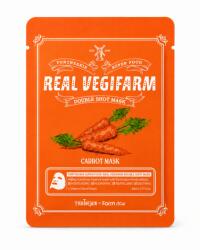 FORTHESKIN SUPER FOOD REAL VEGIFARM DOUBLE SHOT MASK-Carrot