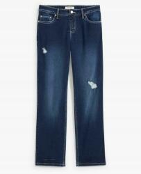 Bonprix B. p. c Női Egyenes Farmernadrág Straight Leg Pamut Közepes DERÉKMAGASSÁG__52
