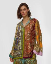 Alemais Cămașă De Mătase Pentru Femei Alemais Clemenza Spliced Silk