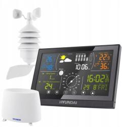 Hyundai Meteorológiai Érzékelő Állomás Hőmérséklet Mérés Szél Eső LCD (WSP5100RWIND)