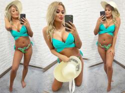 Soprato Hawaii Virágmintás Fürdőruha Bikini 44-ES (108)