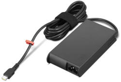 Lenovo ThinkPad Slim 140W USB-C GaN laptop töltő, eredeti, dobozos, tápkábellel, fekete - 4X21U28818 (4X21U28818)