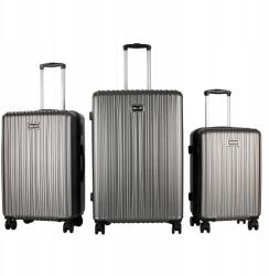 AGA Travel Utazási bőröndkészlet Sötétszürke 2. Minőség (6CZ004 - -SHOWROOM)