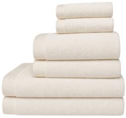 SOFT COTTON Kedvezményes MICRO COTTON törölköző szett, 6 db Vaj szín / Ecru