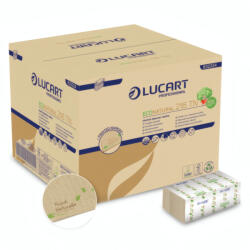 Lucart ECO Natural L-One adagolós, hajtogatott szalvéta 150 lapos, 2 rétegű, 40 csomag/karton - atadcleankft