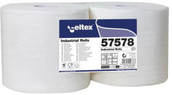 Celtex Superlux Ipari törlő, 3 réteg, cellulóz, 24x34cm, 500 lap, 2 tekercs/zsugor - atadcleankft