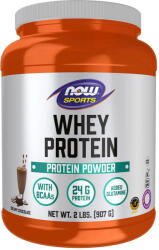 NOW Whey Protein - Tejsavófehérje (907 g, Krémes Csokoládé)
