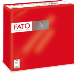 FATO Sztár szalvéta 2 rétegű 38x38cm piros 40 szál/csomag - atadcleankft