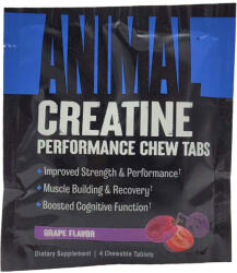 Universal Nutrition Animal Creatine Chews (4 rágótabletta, Szőlő)