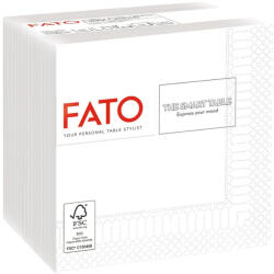 FATO Szalvéta 24x24cm fehér 2 rétegű 100 lap/csomag