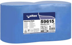 Celtex Superblue Food ipari törlő cellulóz, kék, 3 réteg, 150m, 500 lap, 26, 5x30cm, 2 tekercs/zsugor - atadcleankft