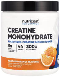 Nutricost Creatine Monohydrate Powder (300 g, Mandarin Narancs)