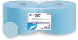 Lucart Strong Blue 2.100 ipari törlőkendő, 2 rétegű, 1000 lap, 2 tekercs/zsugor