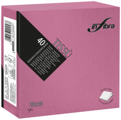 INFIBRA Szalvéta 38x38cm Fuxia 2 réteg 40 lap/csomag - atadcleankft