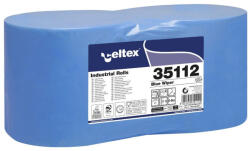 Celtex Blue Wiper ipari törlő kék cellulóz 2 réteg 970 lap, 291 méter, 24x30cm, 2 tekercs/zsugor