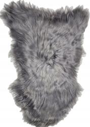Furryman Báránybőr Island Hamu/Szürke Természetes Hosszú Haj 15cm Színezett 110x60cm (Island szary L)