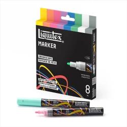 Liquitex Marker - akril dekormarker, 8x2mm készlet - Dreamscape