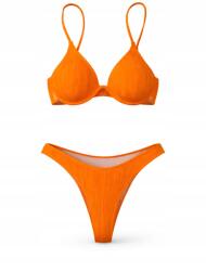 Shein IC52309 Shein Kétrészes Bordázott Fürdőruha (16) M
