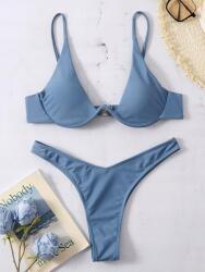 Shein XC44205 Shein Kétrészes Félmerevítős Fürdőruha (16) M