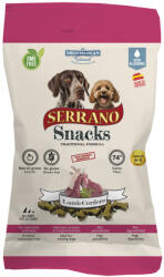 Mediterranean Natural Serrano Snacks Kutyáknak Bárányhússal Hipoallergén 100 g, gluténmentes szuper prémium jutalomfalatok