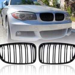  Topthan Grill Hűtőszekrény Bmw E81-E88 Fekete Fényes Stílus M Performance