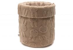 Jollein tárolókosár Miffy Jacquard Teddy Biscuit