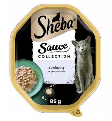 Sheba Sauce Collection borjúhússal szószban nedves macskaeledel, 85 g