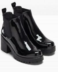 Bonprix Lakkozott Bakancs FEKETE__36 (949789)