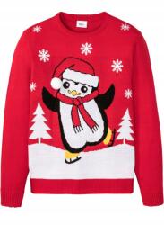 Bonprix B. p. c Férfi Pulóver Plus Size Karácsonyi Kerek NYAKKIVÁGÁSSAL__68/70