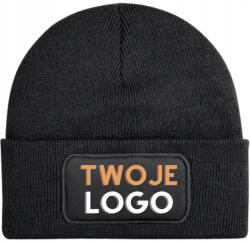 Beechfield Beanie téli sapka a Reklám cég logójával saját nyomtatás (B445)
