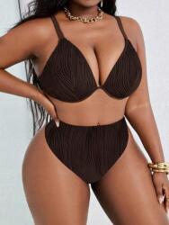 Shein IC23107 Shein Bordázott Kétrészes Fürdőruha (16) 44