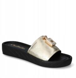 CheBello Flip-flop papucs Chebello 4422-053 Arany lico 36 (4422-053-000-PSK-S335)